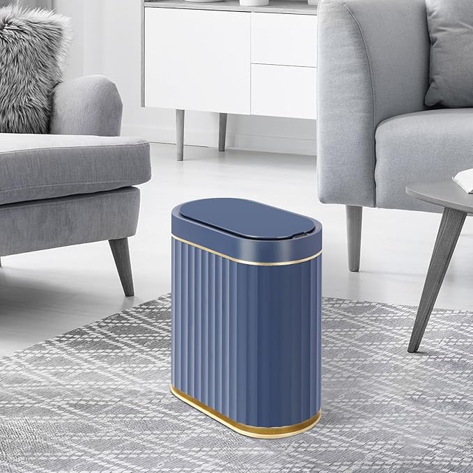 SMARTTOSS Bathroom Trash Can with Automatic