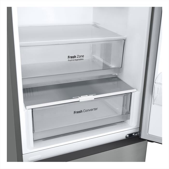 LG - Frigorifero combinato GBV22NCBPY Classe B 387 lt-Prime Silver