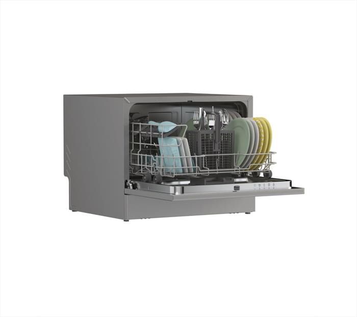 CANDY - Lavastoviglie CP 6E51LS Classe E 6 coperti-Stainless steel