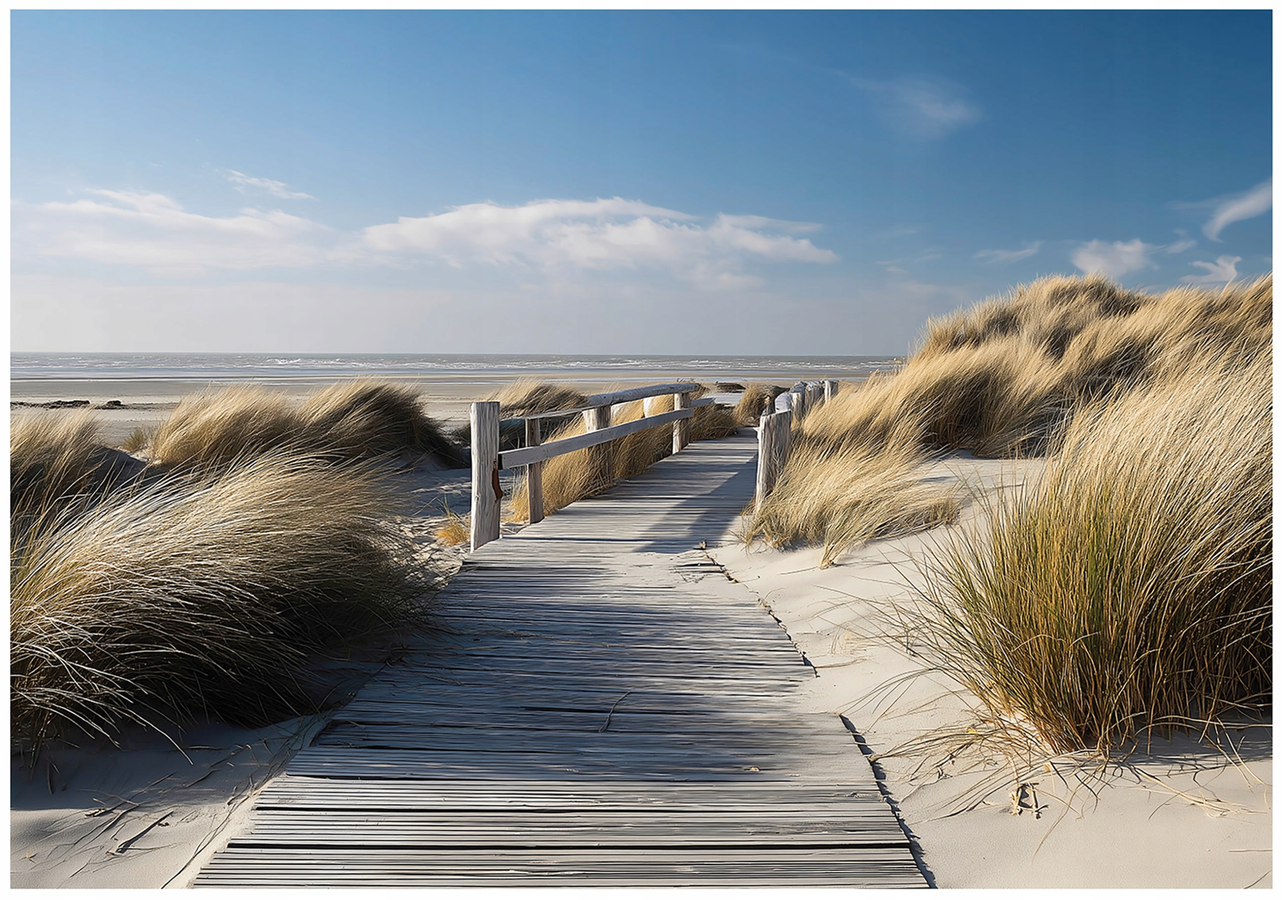 Photo wallpaper beach sea dunes bedroom living room wallpaper non-woven