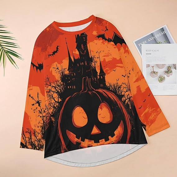 Womens Halloween Crewneck Sweatshirts