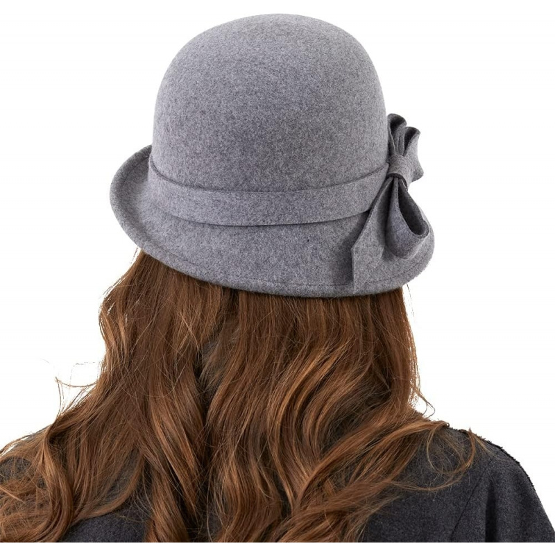 Ladies Wool Felt Bucket Hat
