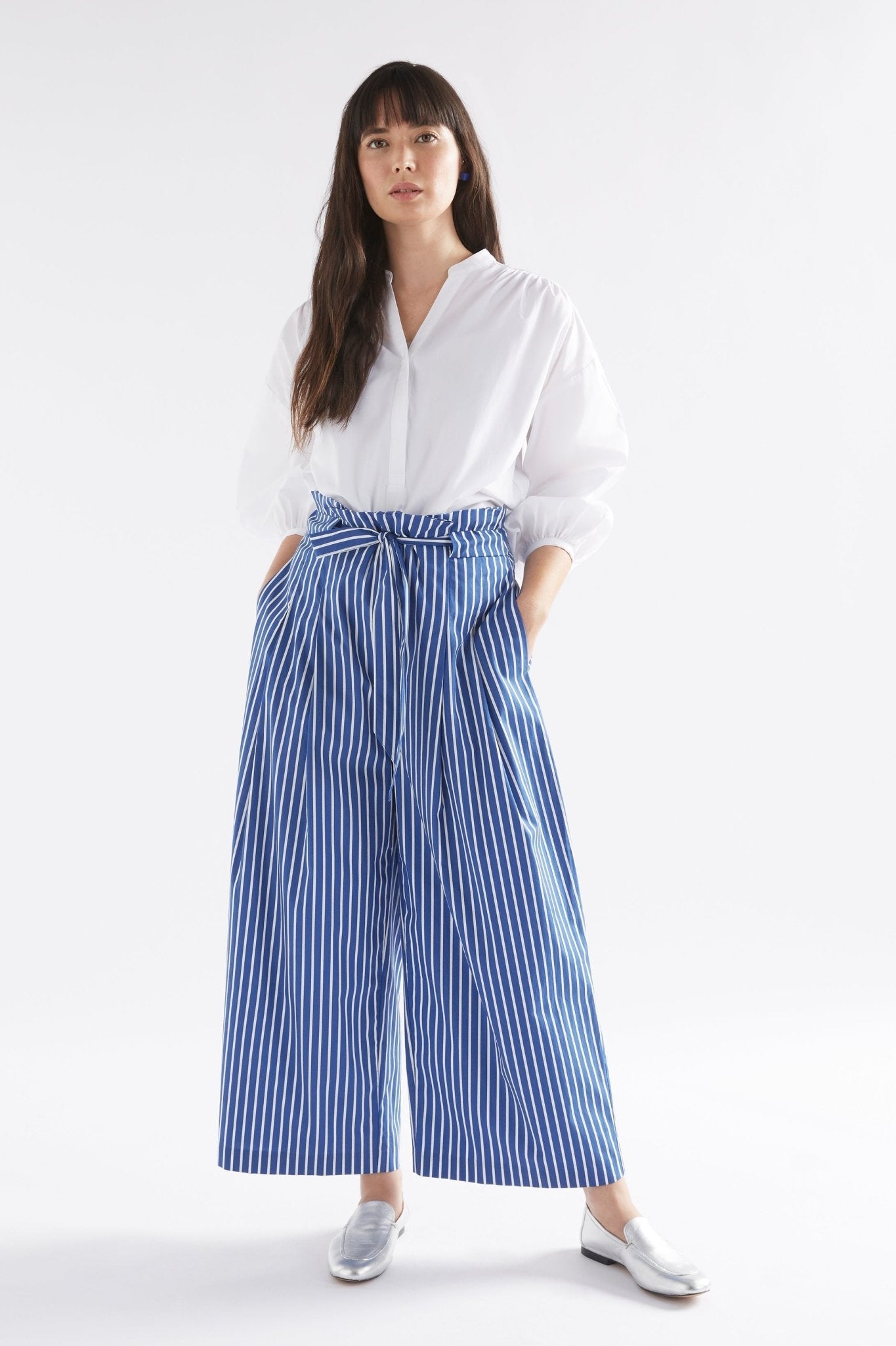 Paperbag Stripe Pant‌