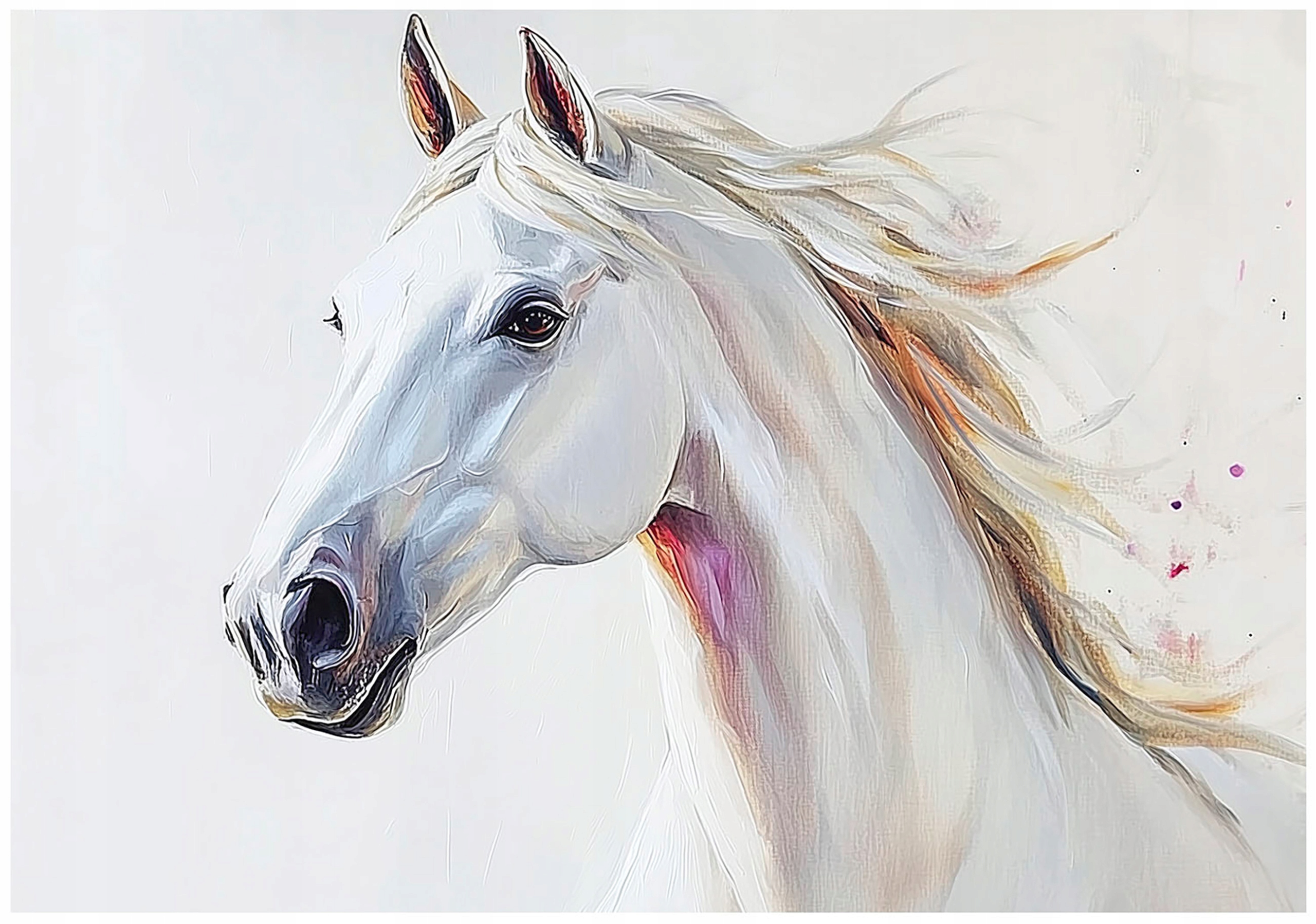 Photo wallpaper for children horse animals wallpaper for children's room
