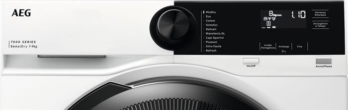 AEG - Asciugatrice TR7HE9C 9 Kg Classe C-Bianco