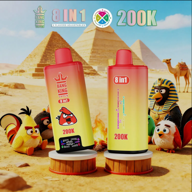【New Arrive】Bang King 200K 8-in-1 Disposable Vape