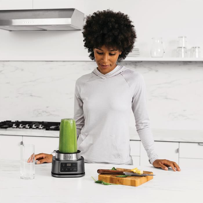 NINJA - Frullatore 2 in 1 POWER NUTRI CB100EU-GRIGIO/NERO
