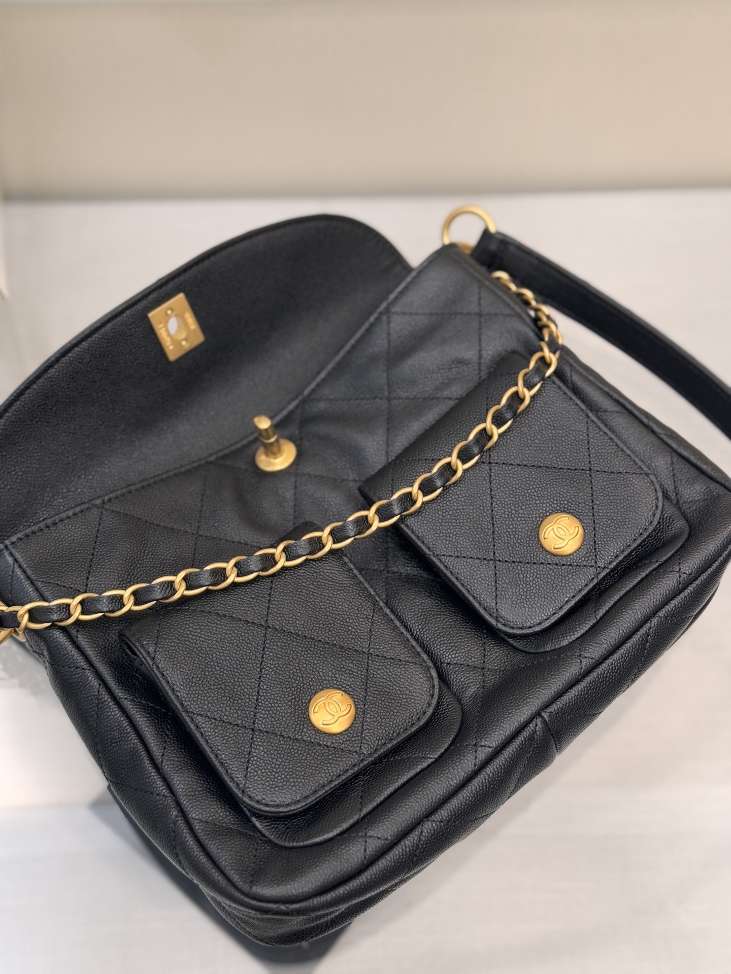 Double Pocket Hobo - Mocuir