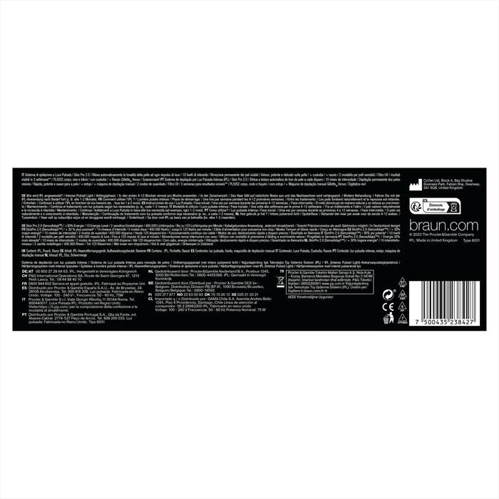 BRAUN - Epilatore a luce pulsata PL5052