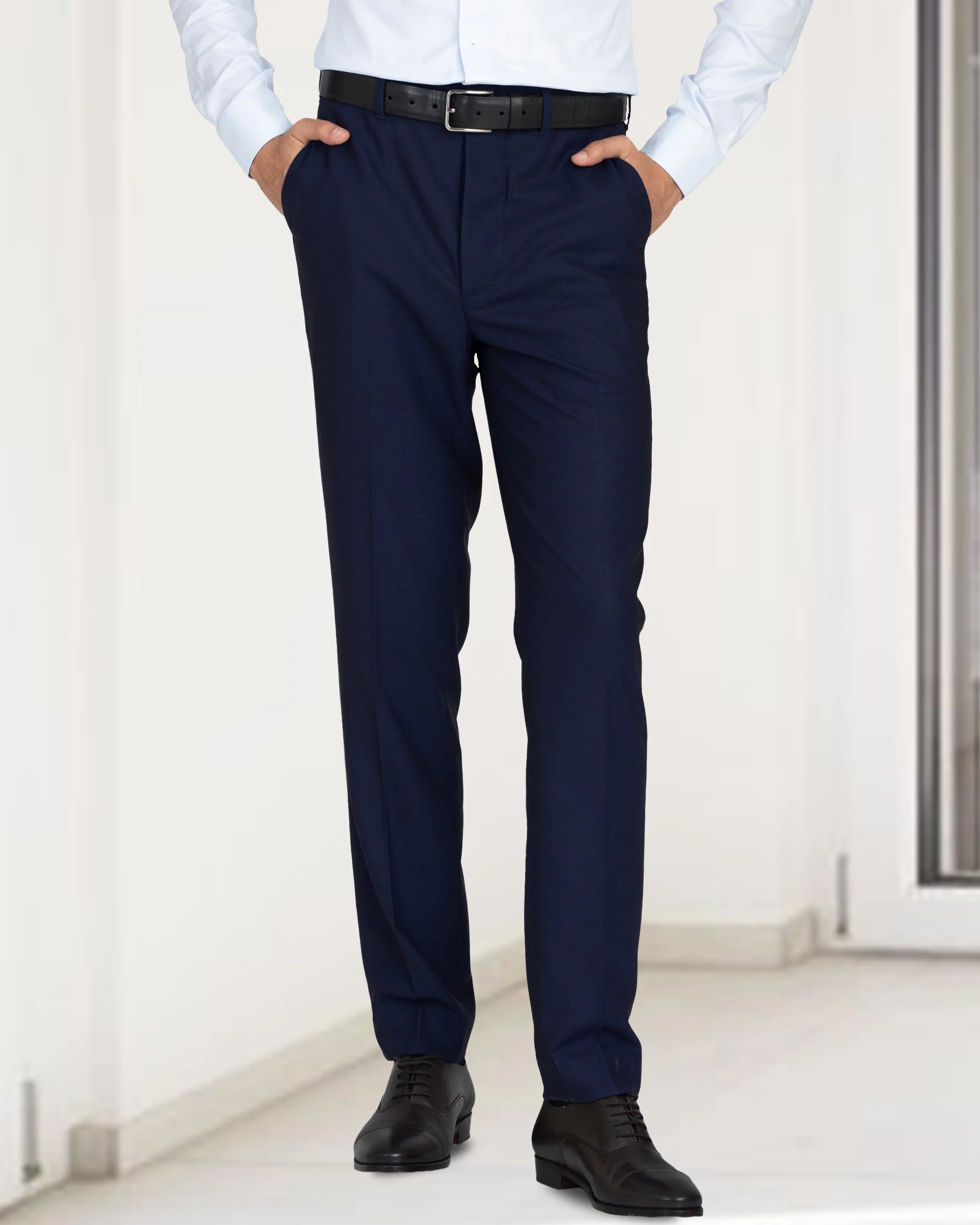 Tropical Wool: Navy Pant
