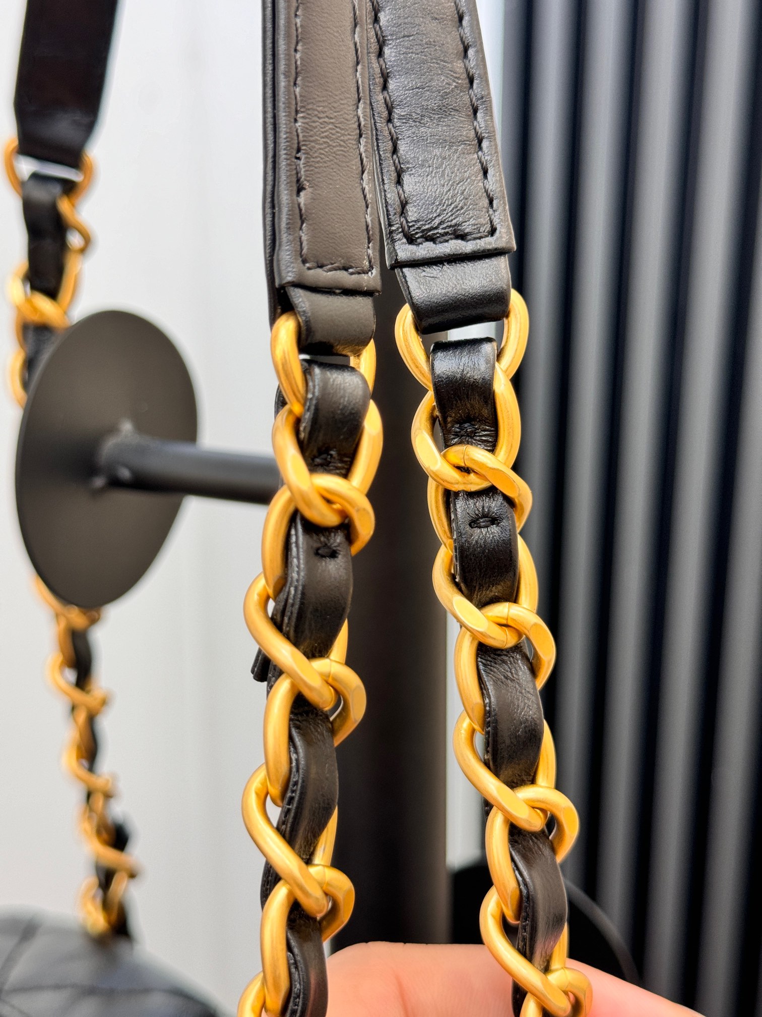 24B Trendy CC Bowling Bag - Mocuir