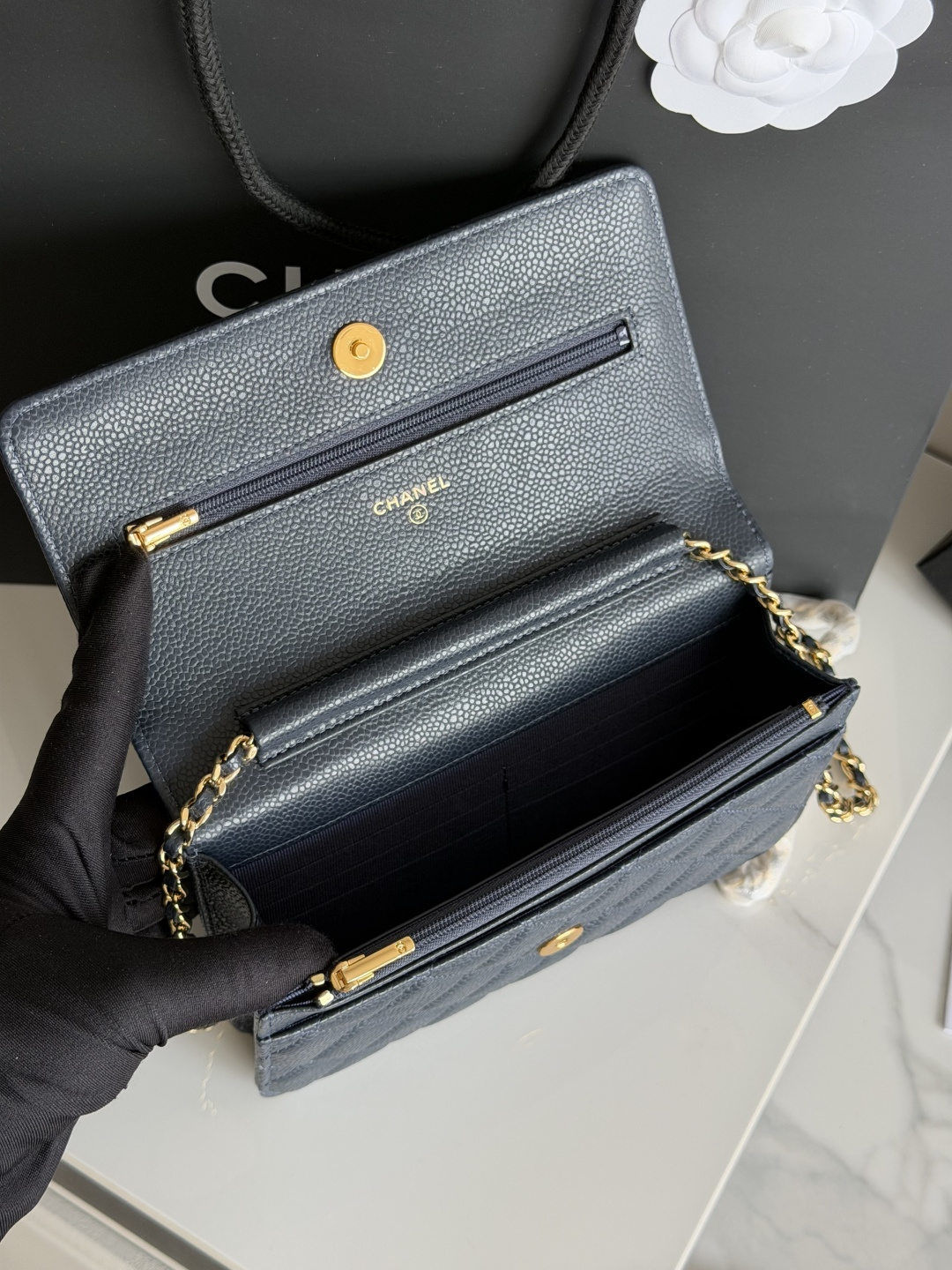 25C/26C Wallet On Chain（Dark Gray-Blue） - Mocuir