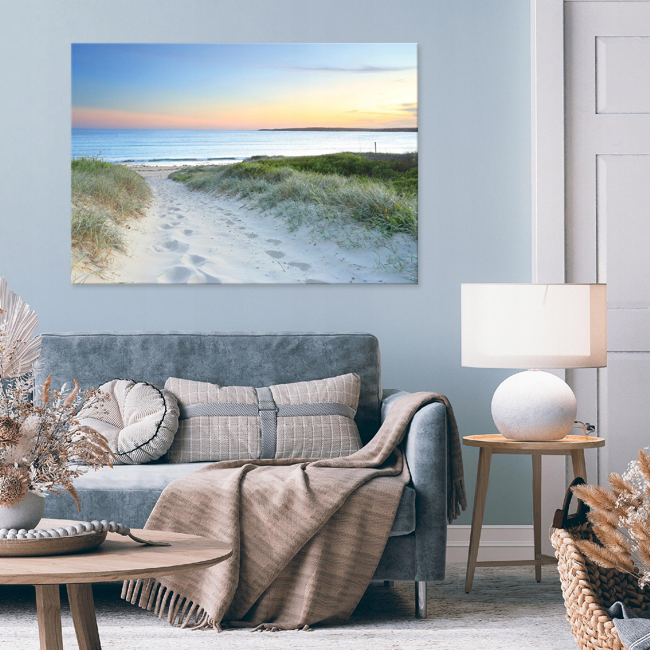 Canvas painting: beach, sea, nature, landscape, 60x40