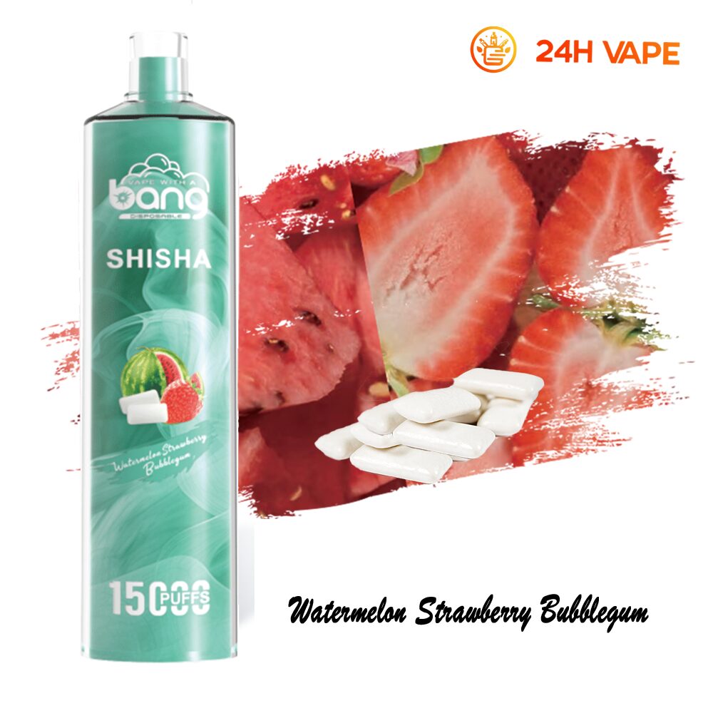 （3 pieces）Bang SHISHA 15000 Puffs Direct To Lung Disposable Electronic Cigarette New Vape Pen
