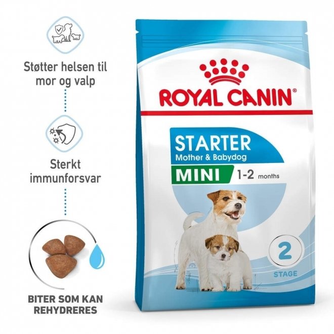 Royal Canin Mini Starter tørrfôr til hund og valp
