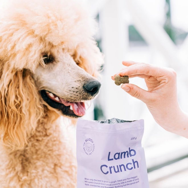 Buddy Petfoods Lamb Crunch godbiter til hund 150 g