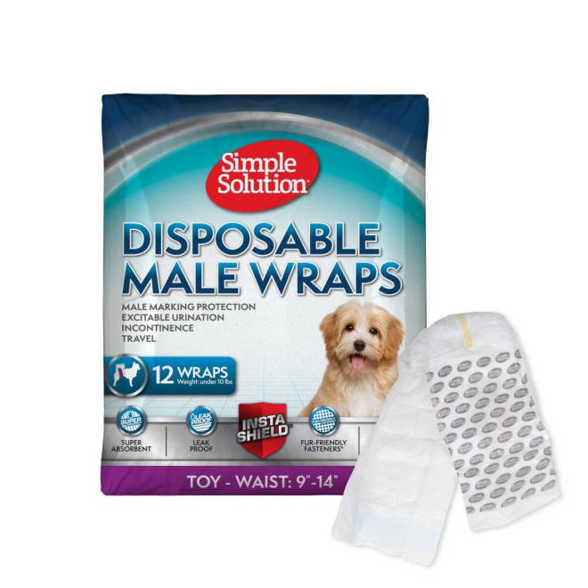 Simple Solution Disposable Skvettebeskyttelse 12-pk