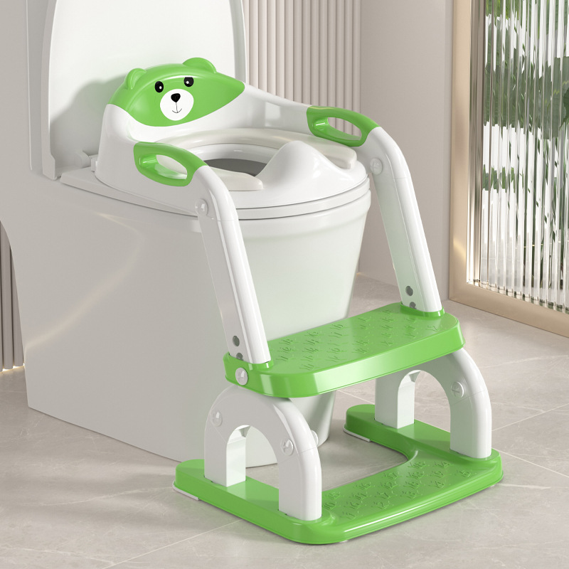 Children's Toilet Stairs Special Toilet for Boys and Girls and Babies Auxiliary Pad Rack Ladder Foot Stool Toilet Ring