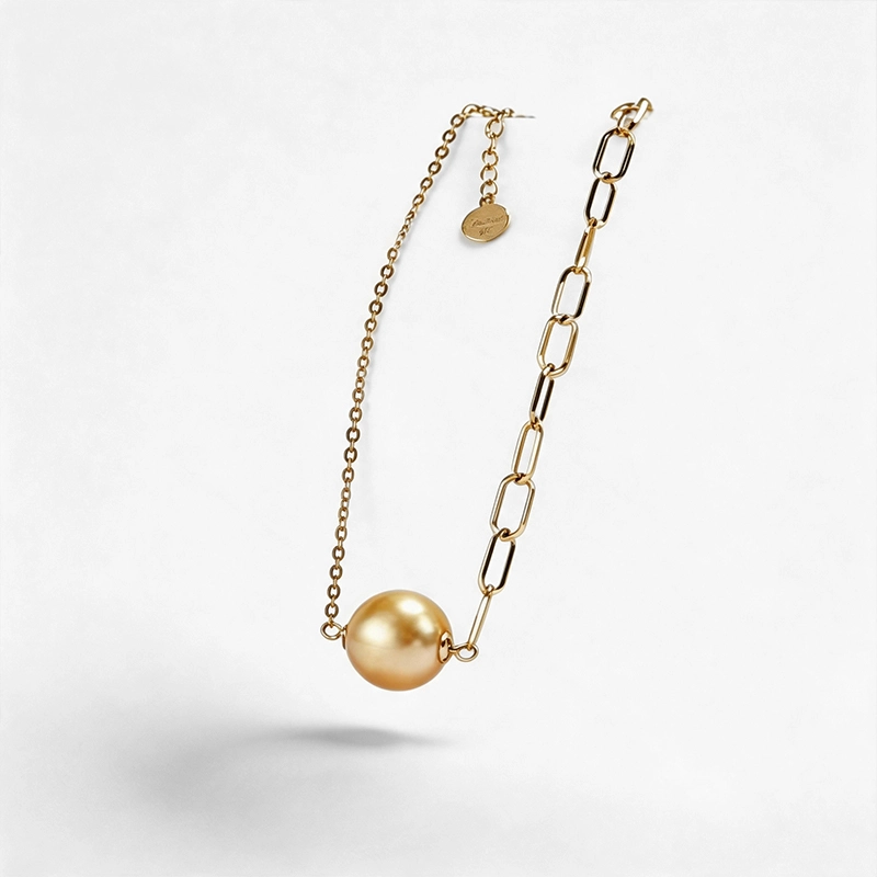 18k Gold Saltwater Pearl Bracelet