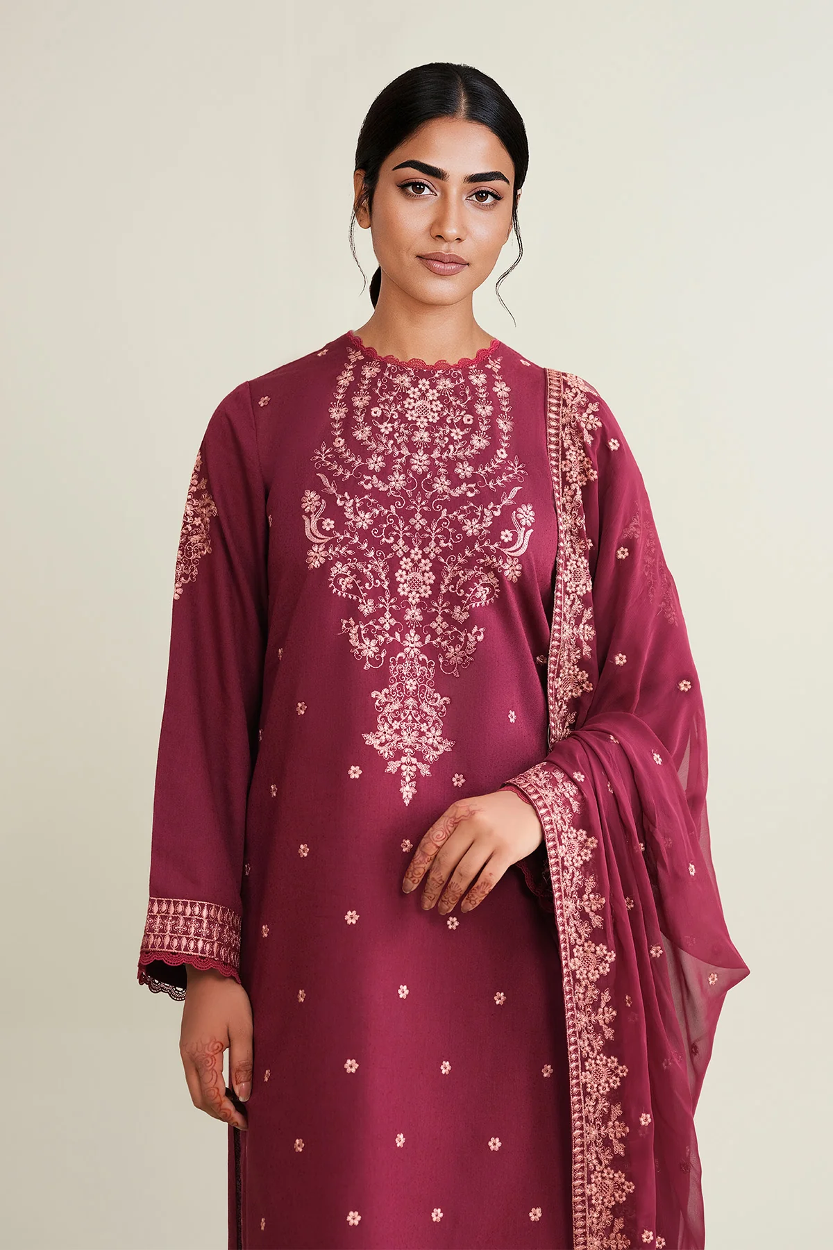 VISCOSE KARANDI | EMBROIDERED