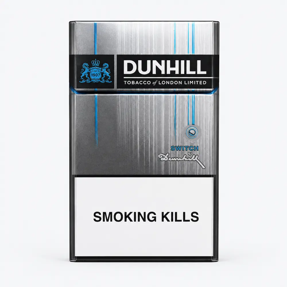 Dunhill Silver Blue Switch