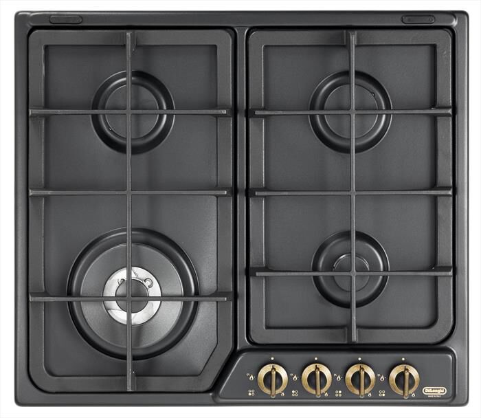 DE LONGHI - Piano cottura a gas ANF 46 PRO 0cm-Antracite