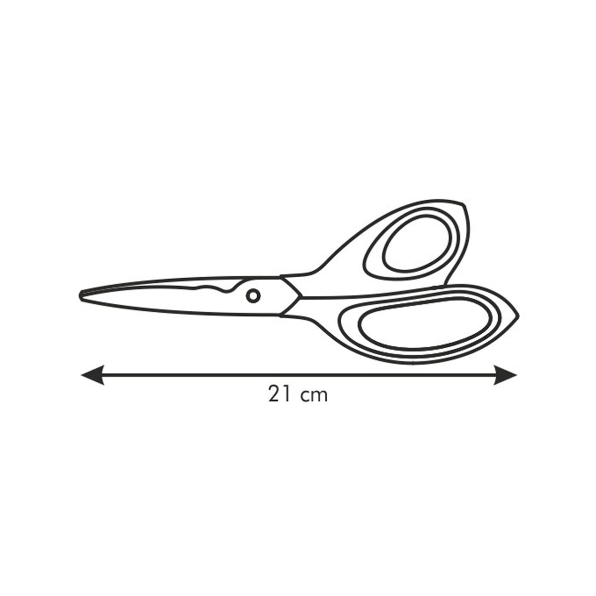 Nůžky na bylinky COSMO 21 cm