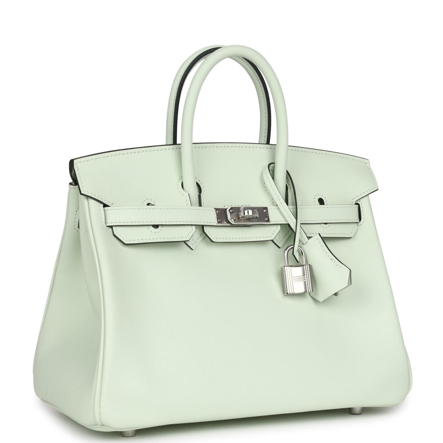 Birkin 25 Vert Fizz Swift Palladium Hardware