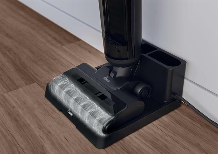 HOOVER - Scopa elettrica HW300 011-Nero, Argento