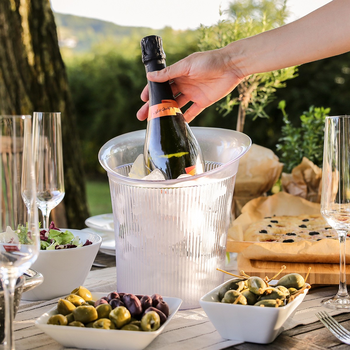 Chladicí nádoba na víno a šampaňské UNO VINO