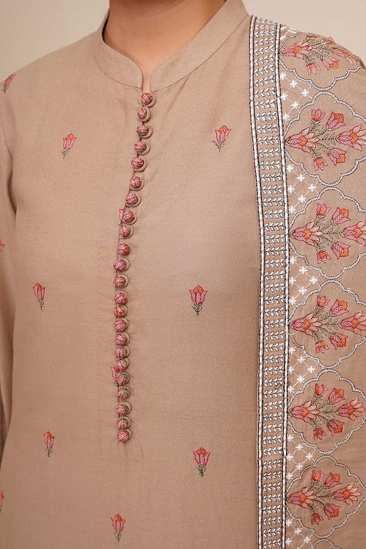 VISCOSE KARANDI  | EMBROIDERED