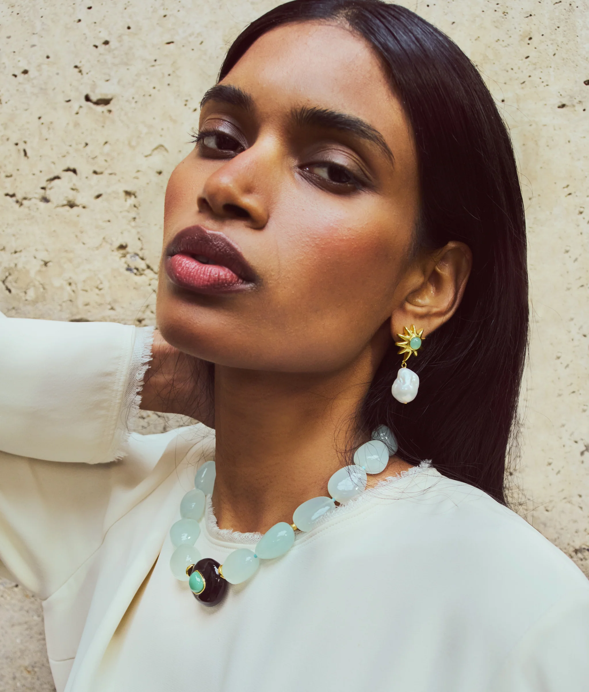 Helios Drop Earrings