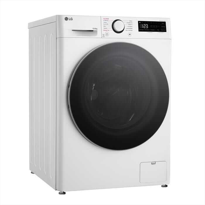 LG - Lavasciuga D4R5010TSWS 10/6 Kg Classe A-Bianco