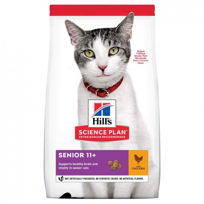 Hill's Science Plan Cat Senior 11+ Chicken 3 kg