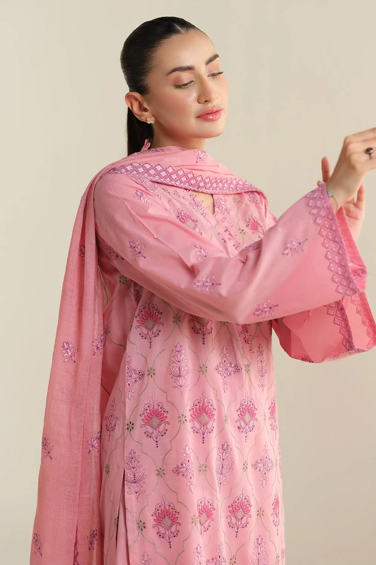 COTTON LAWN | EMBROIDERED