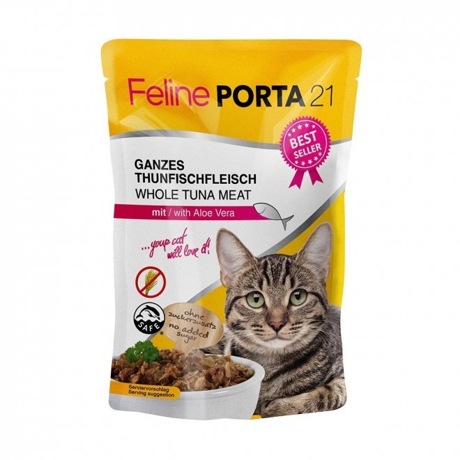 Feline Porta 21 tunfisk & aloe vera 100gr