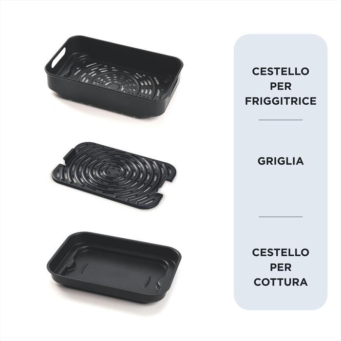 ARIETE - 4635/00 FRIGGITRICE AD ARIA E BISTECCHIERA-Black