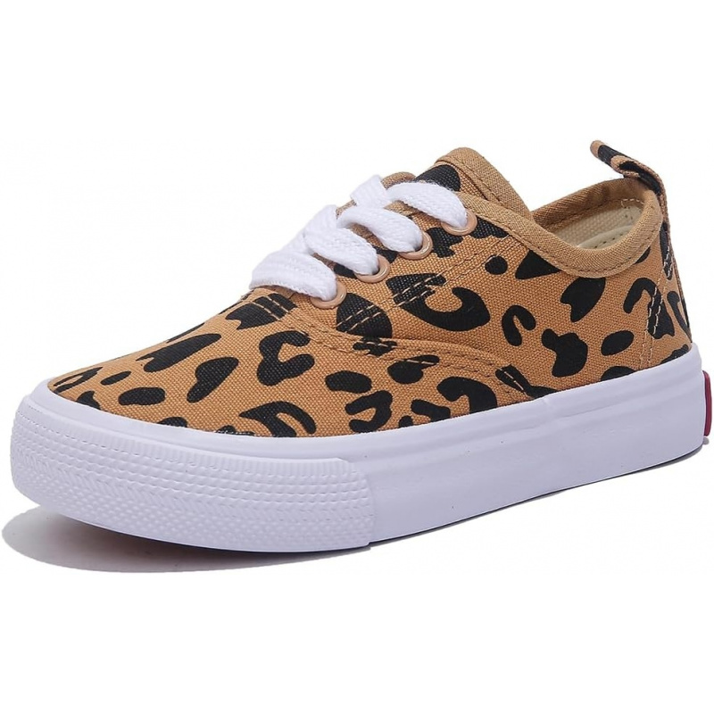White Boys and Girls Low Top Sports Shoes