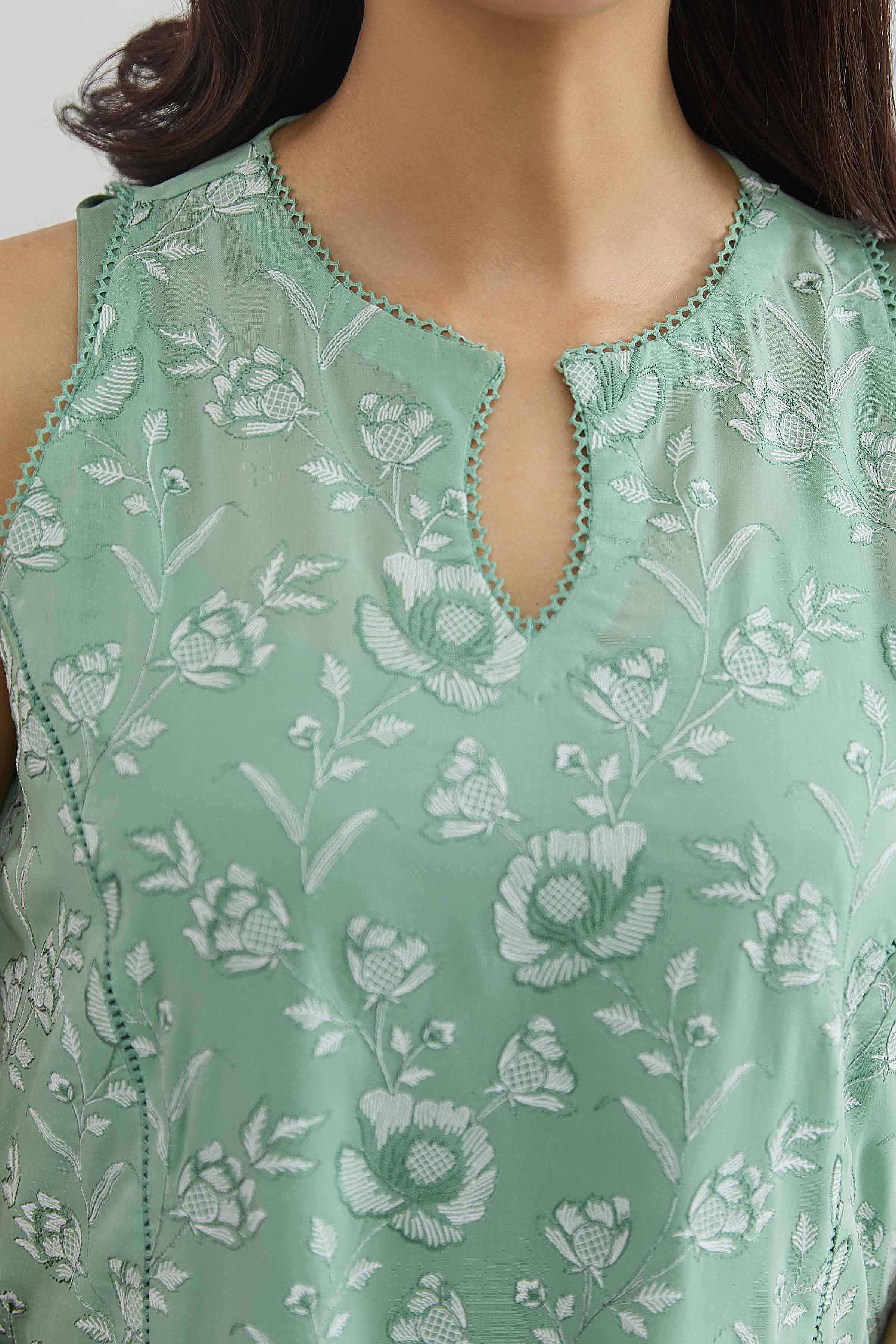 SWISS LAWN | EMBROIDERED