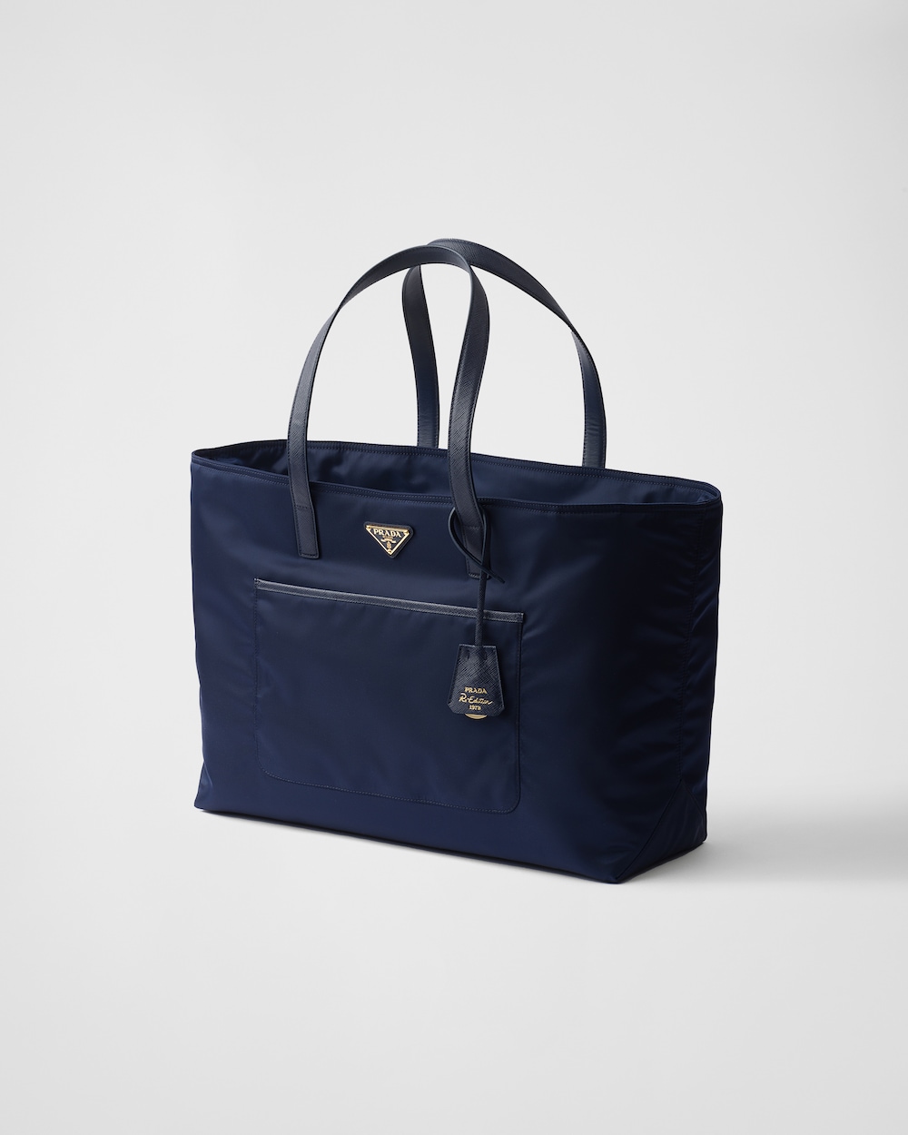 Re-Edition 1978 Large Re-Nylon and Saffiano Leather Tote Bag