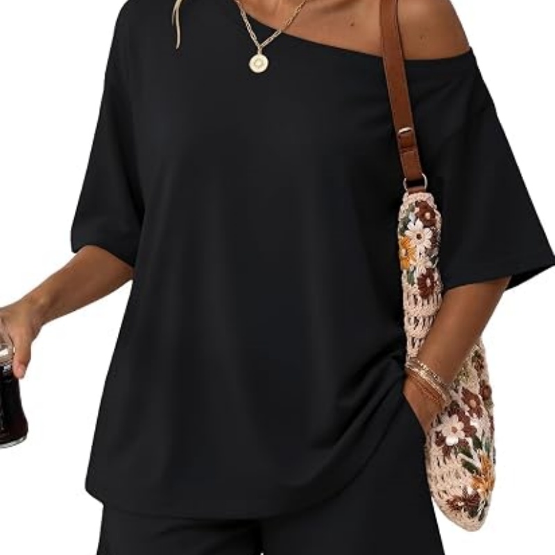 Womens 2 Piece Summer Shorts Set Lounge Matching 2026 Outfits