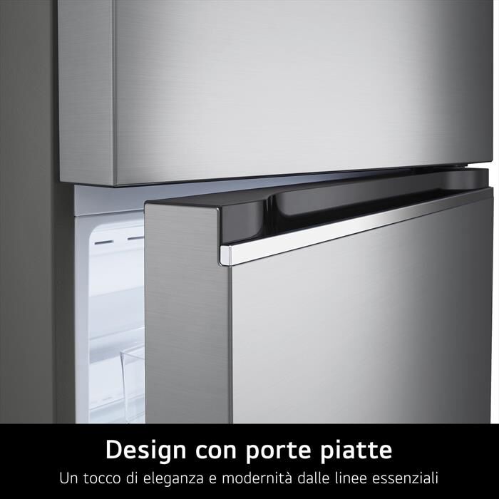LG - Frigorifero 2 porte GTBV38PZGKD Classe E 335L-Acciaio inossidabile