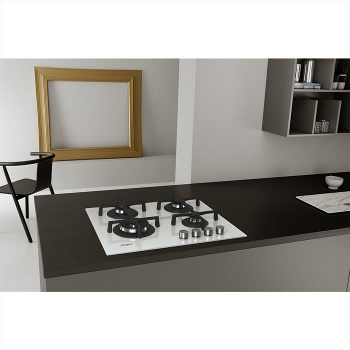 WHIRLPOOL - Piano cottura a gas ELEMENTS GOA 6423/WH 59cm-Bianco