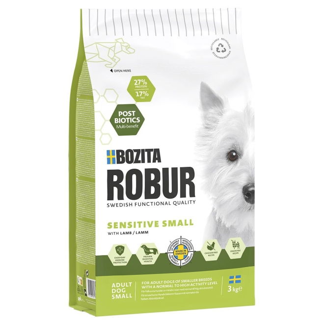 Bozita Robur Adult Small Breed Sensitive Lam