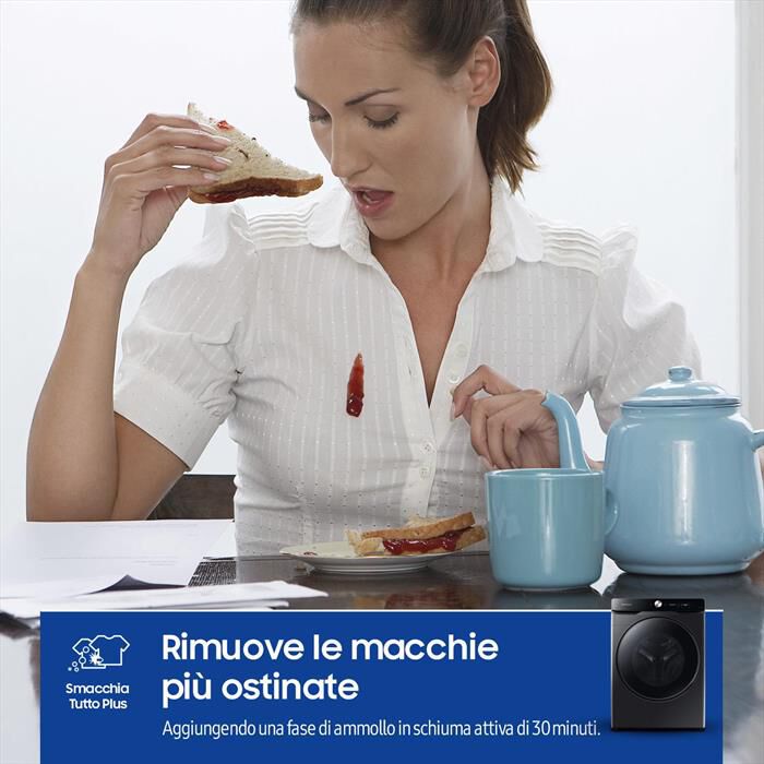 SAMSUNG - Lavatrice WF20DG8650BVU3 20KG Classe A-Nero