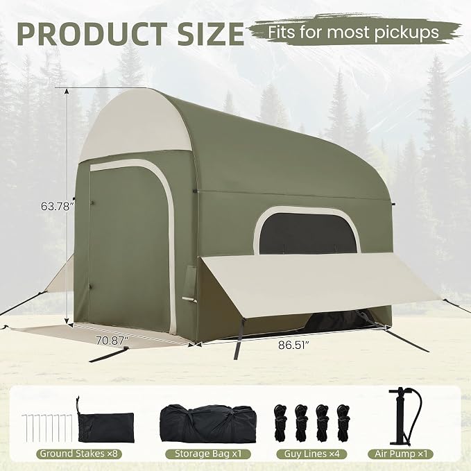 Inflatable Truck Bed Tent