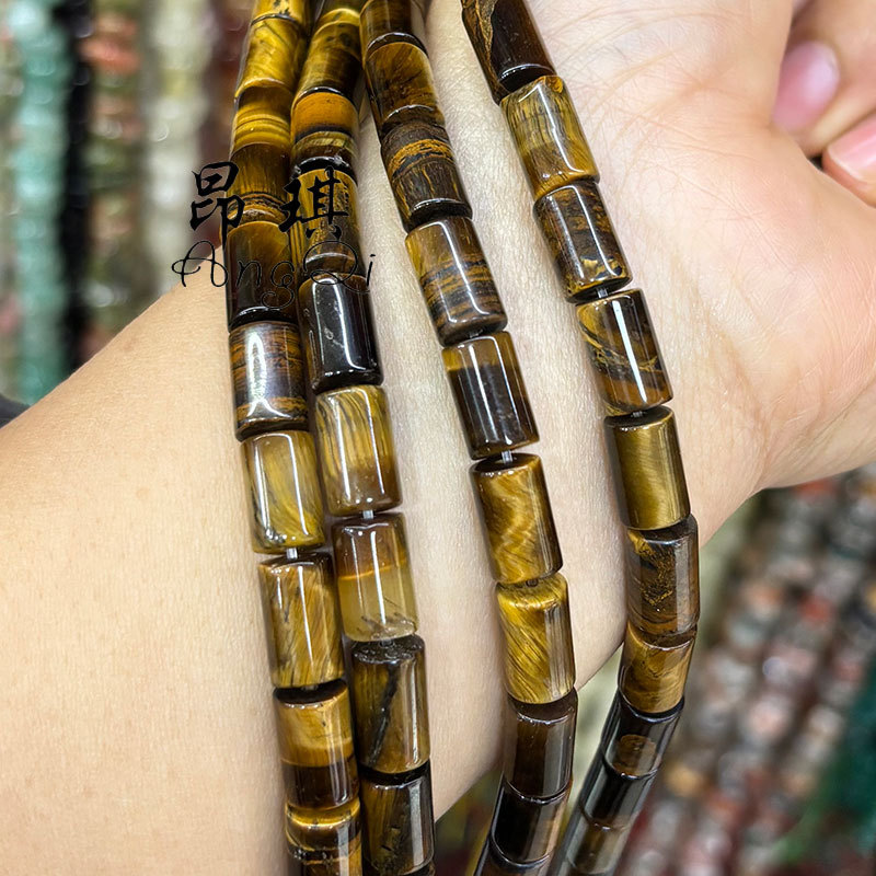 Cylindrical loose bead round tube bead jewelry accessories bracelet