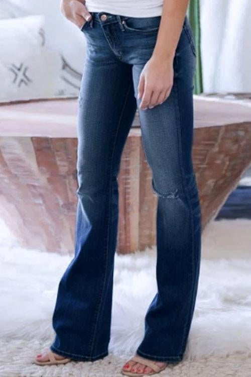 70s Stretch Hip Hugger Jeans(S-4XL)