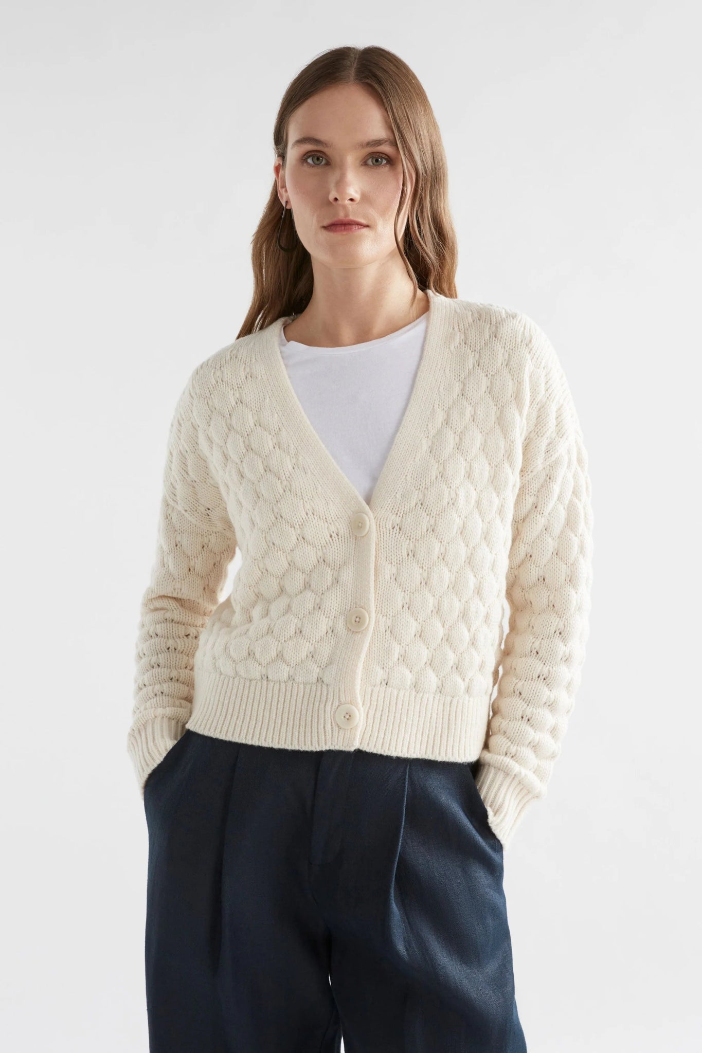 Eco Honey Bubble Cardi