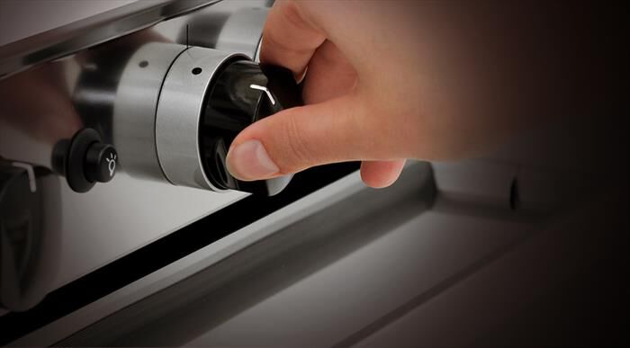 GLEM GAS - Cucina a gas AS854GI Classe A-Inox